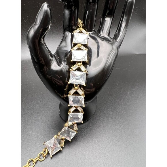 J. Crew Pyramid Crystal Bracelet - Picture 4 of 5